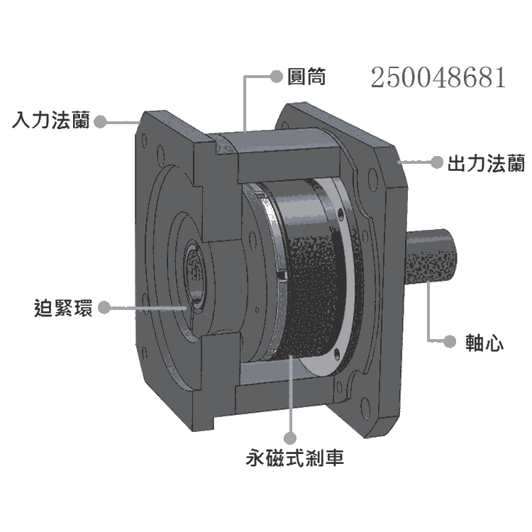 永磁式剎車組合體，永磁制動器組合體